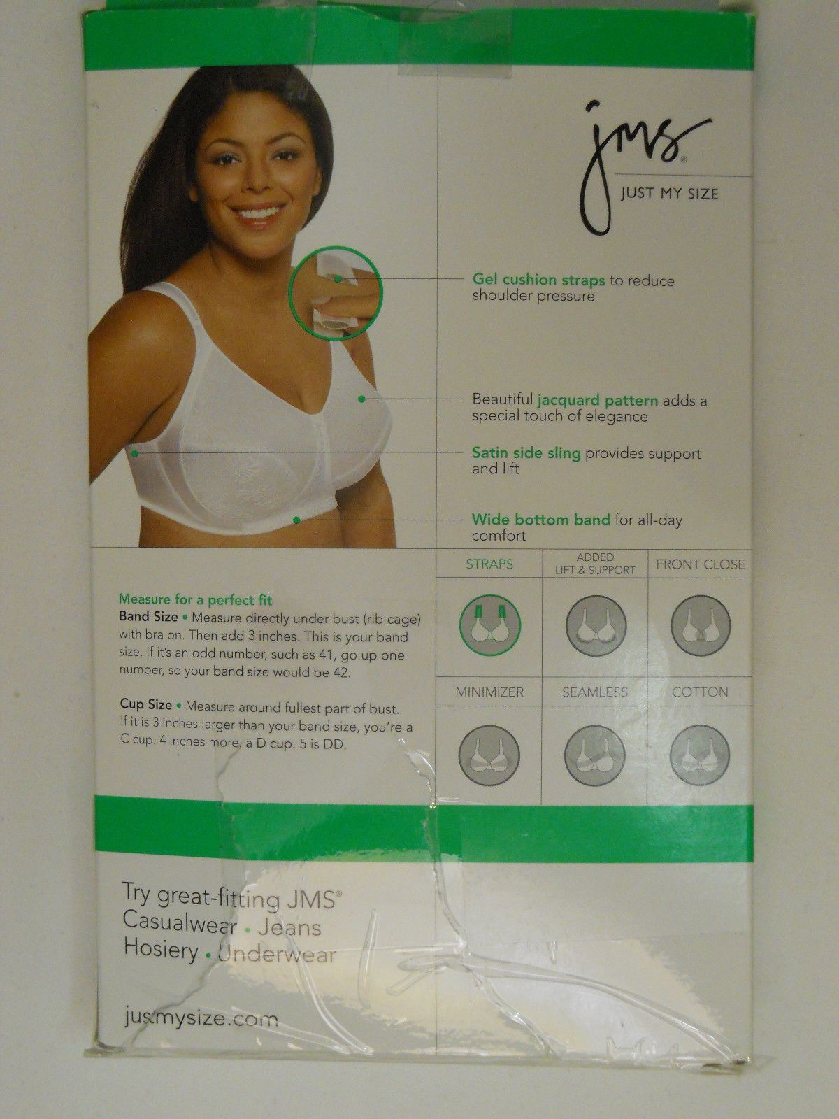 just my size women s bra 50d solid white wire free just my size bra size chart