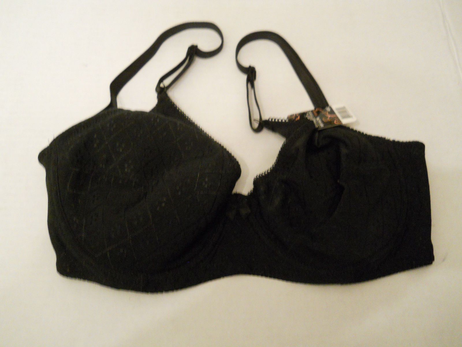 3 Pack MaMia Sexy Full 40C-Cup Bras W/ Bow at Center Front Assorted