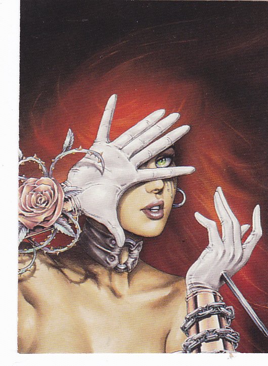 Eleven Or One 2 Linsner 1995 Fantasy Art Trading Card