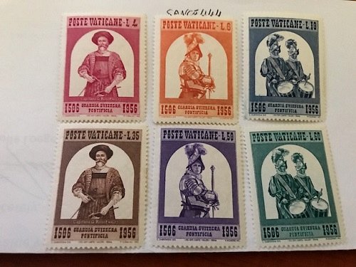 Vatican City Swiss guard mnh 1956 For Sale