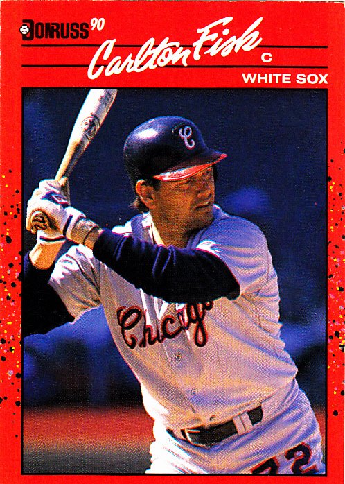 Carlton Fisk #58 - White Sox 1990 Donruss Baseball Trading Card For Sale