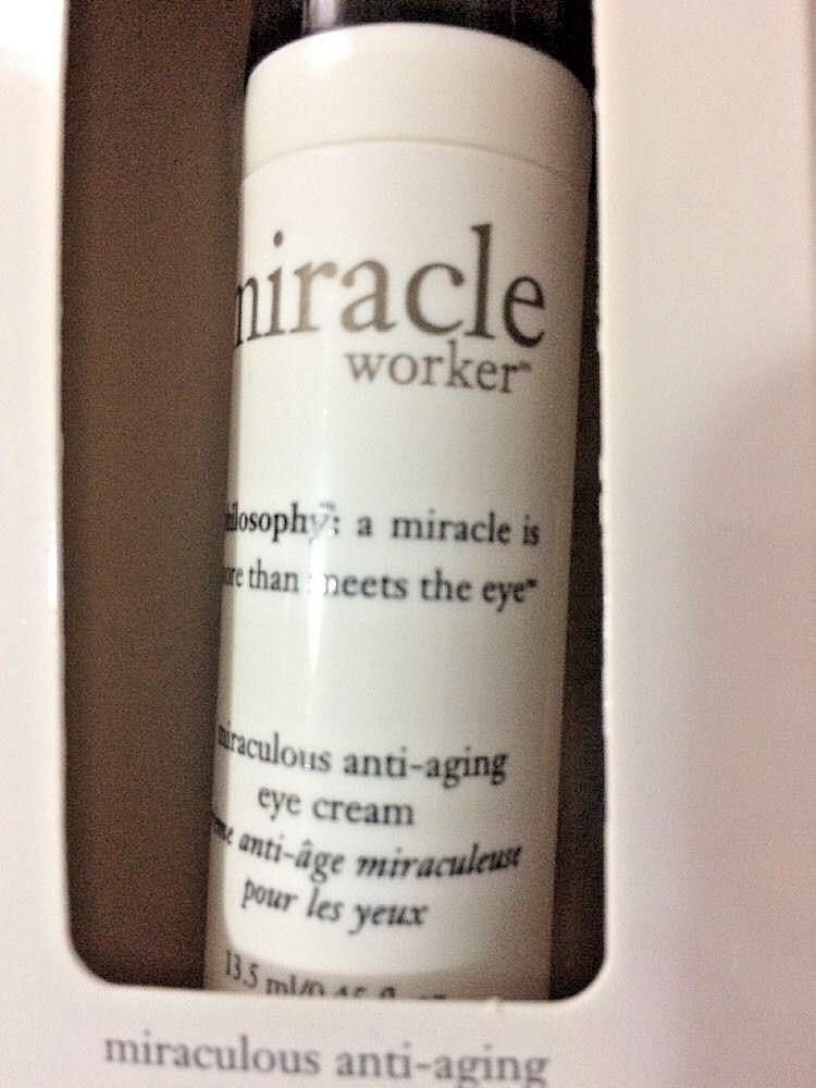 number aging anti 1 cream eye Cream Worker Miraculous Aging Eye Anti Miracle Philosophy